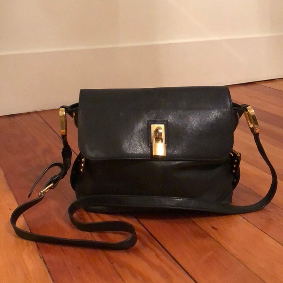 Marc Jacobs Handbags - Marc Jacobs - Baxter - Black with gold studs